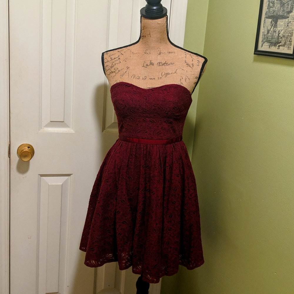 Jack Wills Crimson party dress
